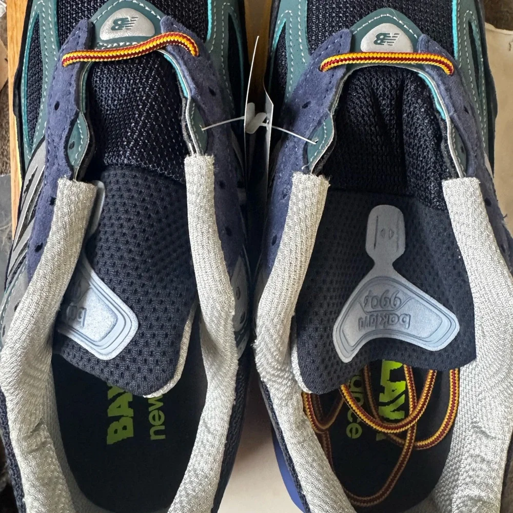 NIB New Balance x Action Bronson Baklava Lapis Lazuli 990v6 Made in USA - Picture 8 of 10